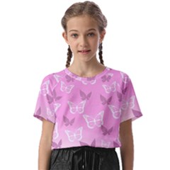 Background Pattern Texture Design Kids  Basic Tee by Ravend