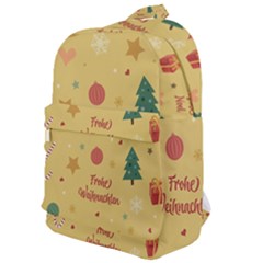 Christmas Treecandy Cane Snowflake Classic Backpack by Ravend