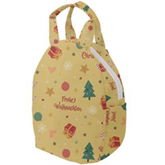 Christmas Treecandy Cane Snowflake Travel Backpacks by Ravend