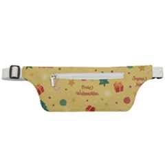 Christmas Treecandy Cane Snowflake Active Waist Bag by Ravend