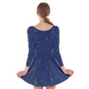 Shapes Long Sleeve Velvet Skater Dress View2