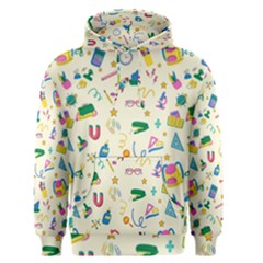 Pattern School Bag Pencil Triangle Men s Core Hoodie by Ravend