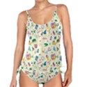 Pattern School Bag Pencil Triangle Tankini Set View1