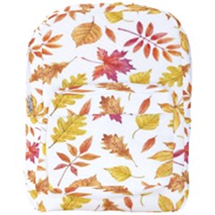 Watercolor-autumn-leaves-pattern-vector Full Print Backpack by nateshop