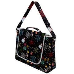 Christmas Thanksgiving Pattern Box Up Messenger Bag by Ravend