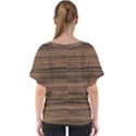 Texture-wooddack V-Neck Dolman Drape Top View2