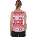 Nordic-seamless-knitted-christmas-pattern-vector Velvet Tank Top View2