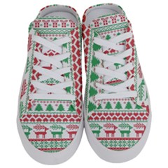 Scandinavian-nordic-christmas-seamless-pattern-vector Half Slippers by nateshop