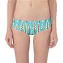 Vector-white-cartoon-trees-pattern Classic Bikini Bottoms View1