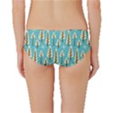 Vector-white-cartoon-trees-pattern Classic Bikini Bottoms View2