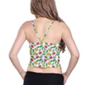 Fruit Fruits Food Illustration Background Pattern Spaghetti Strap Bra Top View2