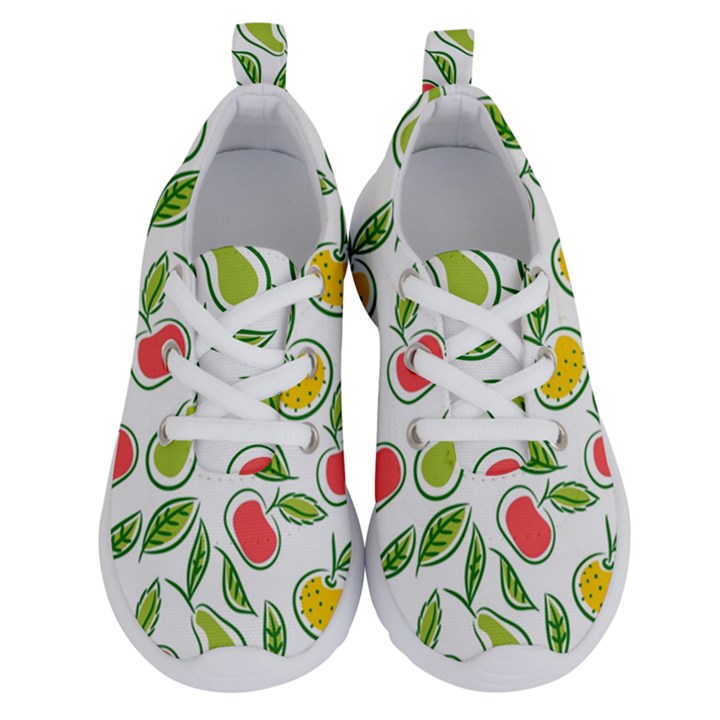 Fruit Fruits Food Illustration Background Pattern Running Shoes