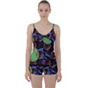 Pyramid Sphere Colorful Background Tie Front Two Piece Tankini View1