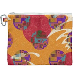 Abstract Backgroundgraphic Wallpaper Canvas Cosmetic Bag (xxxl) by Ravend