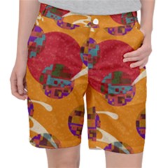 Abstract Backgroundgraphic Wallpaper Pocket Shorts