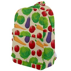 Food Illustration Pattern Texture Classic Backpack by Ravend