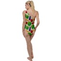 Food Illustration Pattern Texture To One Side Swimsuit View2