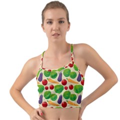 Food Illustration Pattern Texture Mini Tank Bikini Top by Ravend