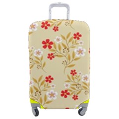 Illustration Pattern Flower Floral Luggage Cover (medium) by Ravend