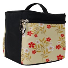 Illustration Pattern Flower Floral Make Up Travel Bag (small) by Ravend