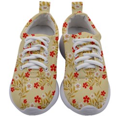 Illustration Pattern Flower Floral Kids Athletic Shoes by Ravend