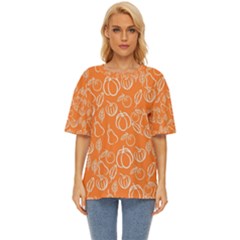 Illustration Abstract Pattern Seamless Oversized Basic Tee by Ravend