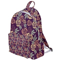 Illustration Flower Floral Nature Pattern Background The Plain Backpack by Ravend