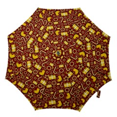 Pattern Paper Fabric Wrapping Hook Handle Umbrellas (small) by Ravend