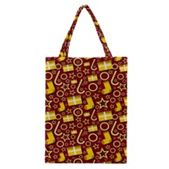 Pattern Paper Fabric Wrapping Classic Tote Bag by Ravend