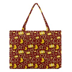 Pattern Paper Fabric Wrapping Medium Tote Bag by Ravend