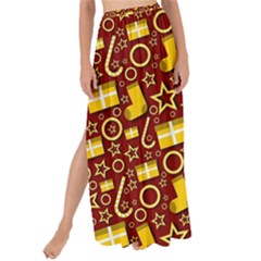 Pattern Paper Fabric Wrapping Maxi Chiffon Tie-up Sarong by Ravend