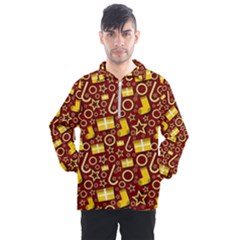 Pattern Paper Fabric Wrapping Men s Half Zip Pullover by Ravend