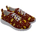 Pattern Paper Fabric Wrapping Mens Athletic Shoes View3