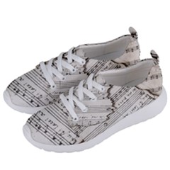 Music Notes Note Music Melody Sound Pattern Women s Lightweight Sports Shoes by Ravend