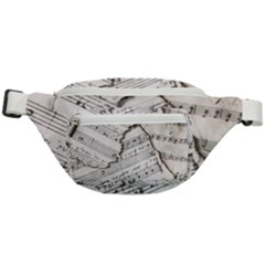 Music Notes Note Music Melody Sound Pattern Fanny Pack by Ravend