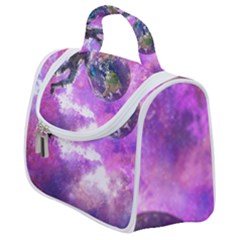 Astronaut Earth Space Planet Fantasy Satchel Handbag by Ravend