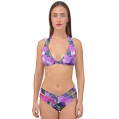 Astronaut Earth Space Planet Fantasy Double Strap Halter Bikini Set by Ravend