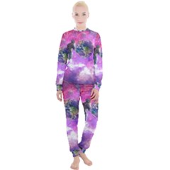 Astronaut Earth Space Planet Fantasy Women s Lounge Set by Ravend