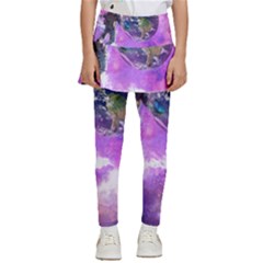 Astronaut Earth Space Planet Fantasy Kids  Skirted Pants by Ravend