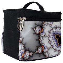 Mandelbrot Fractal Background Template Circle Make Up Travel Bag (big) by danenraven