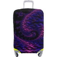 Fractal Mandelbrot Abstract Background Pattern Luggage Cover (large) by danenraven