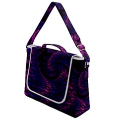 Fractal Mandelbrot Abstract Background Pattern Box Up Messenger Bag by danenraven