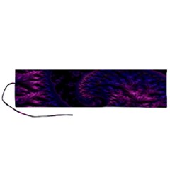 Fractal Mandelbrot Abstract Background Pattern Roll Up Canvas Pencil Holder (l) by danenraven