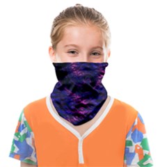 Fractal Mandelbrot Abstract Background Pattern Face Covering Bandana (kids) by danenraven