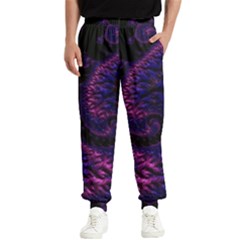 Fractal Mandelbrot Abstract Background Pattern Men s Elastic Waist Pants by danenraven