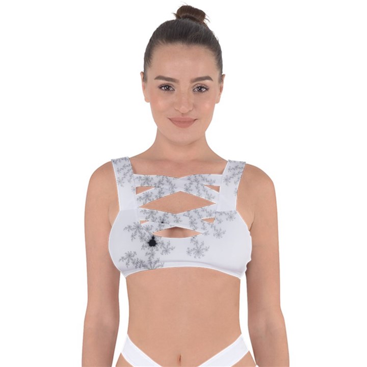 Almond Bread Apple Males Mandelbrot Mathematic Bandaged Up Bikini Top