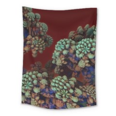 Art 3d Mandelbulb Mandelbrot Fractal Graphic Medium Tapestry by danenraven