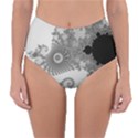 Apple Males Almond Bread Abstract Reversible High-Waist Bikini Bottoms View3