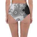 Apple Males Almond Bread Abstract Reversible High-Waist Bikini Bottoms View4