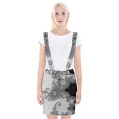 Apple Males Almond Bread Abstract Braces Suspender Skirt by danenraven